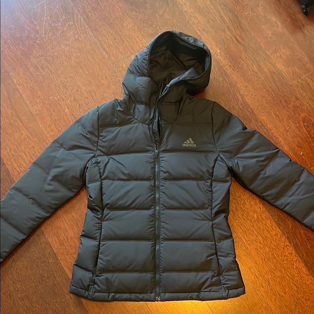 Adidas Women's Black Puffer Jacket